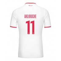 Dres AS Monaco Maghnes Akliouche #11 Domáci 2024-25 Krátky Rukáv